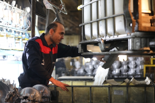 تصاویر بازدید از کارخانه‌های تاراذوب و سازه‌سیم اشتهارد 29
