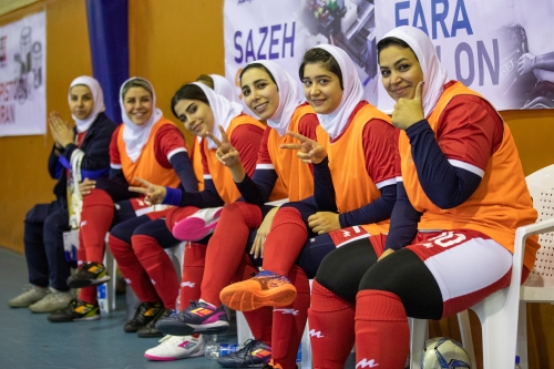 قهرمانی تیم هلدینگ عظام در اولین دوره‌ی مسابقات فوتسال زنان عظام 13