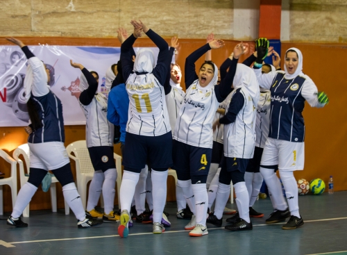 قهرمانی تیم هلدینگ عظام در اولین دوره‌ی مسابقات فوتسال زنان عظام 57