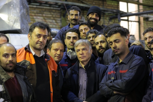 گزارش تصویری بازدید عباس ایروانی از شرکت پایاذوب و پویانوین قطعه جی 6