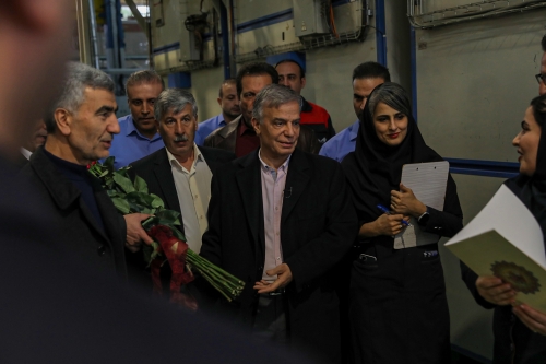 تصاویر بازدید از کارخانه‌های استام صنعت و فراکلون 30