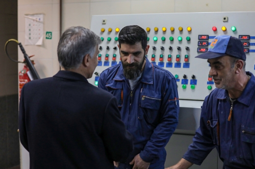 تصاویر بازدید از کارخانه‌های استام صنعت و فراکلون 41
