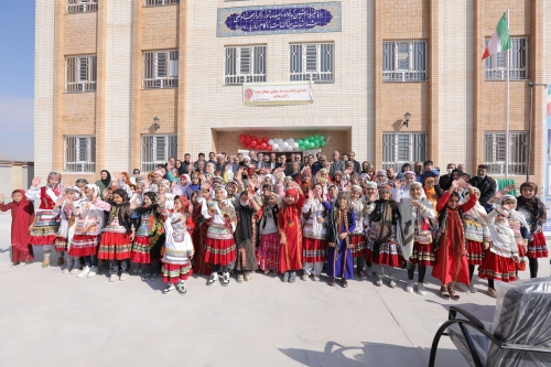 افتتاح مدرسه در روستای پهنایی شهرستان قائنات 1