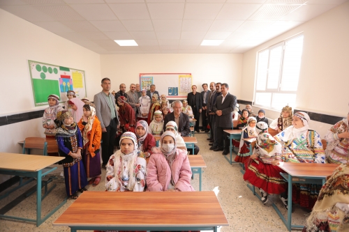افتتاح مدرسه در روستای پهنایی شهرستان قائنات 2