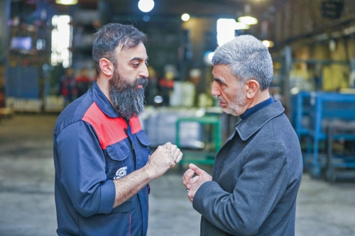 تصاویر بازدید از کارخانه‌های پایاذوب و پویانوین 91
