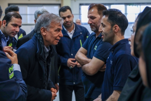 تصاویر بازدید از کارخانه‌ پویان‌صنعت‌نهاد و مجموعه مدیریت بازار 33