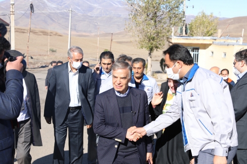 بازدید عباس ایروانی از سازه سیم کلیبر 1