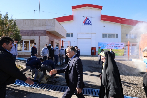 بازدید عباس ایروانی از سازه سیم کلیبر 2