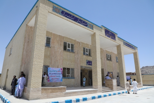افتتاحیه مدرسه هشت کلاسه مهر عظام 7