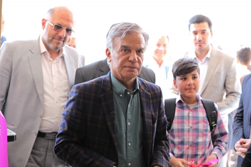 حضور عباس ایروانی در افتتاح پروژه های مسئولیت اجتماعی عظام 17