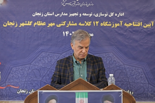 حضور عباس ایروانی در افتتاح پروژه های مسئولیت اجتماعی عظام 20