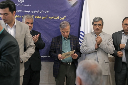 حضور عباس ایروانی در افتتاح پروژه های مسئولیت اجتماعی عظام 26