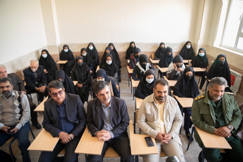 افتتاح مدرسه‌ی مهر عظام در هیرمند 8