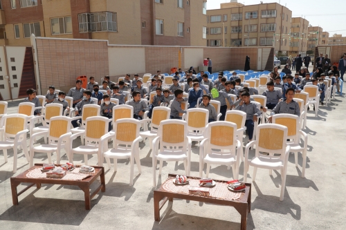 افتتاح مدرسه مهر عظام در نایین 2