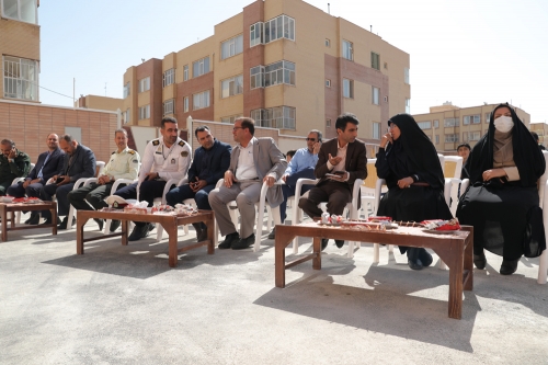 افتتاح مدرسه مهر عظام در نایین 3