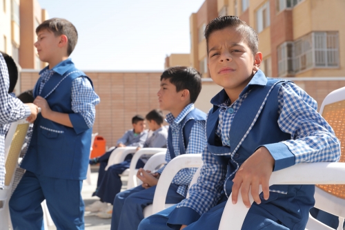 افتتاح مدرسه مهر عظام در نایین 5