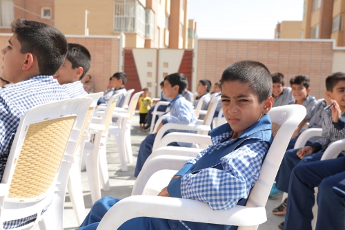 افتتاح مدرسه مهر عظام در نایین 6