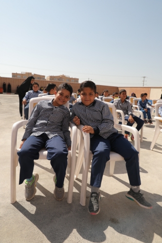 افتتاح مدرسه مهر عظام در نایین 7