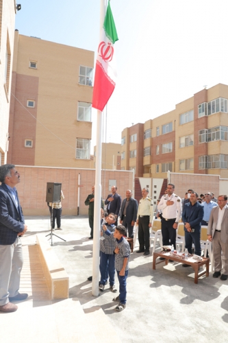 افتتاح مدرسه مهر عظام در نایین 11