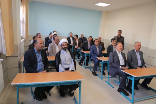 افتتاح مدرسه مهر عظام در نایین 19