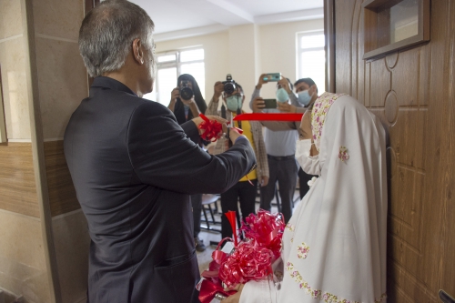 افتتاح مدرسه مهر عظام در شهرستان تاکستان 5