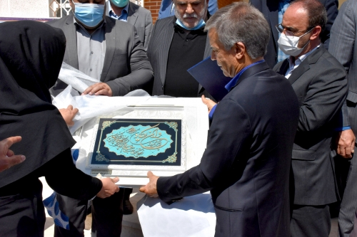 افتتاح مدرسه مهر عظام در شهرستان تاکستان 10