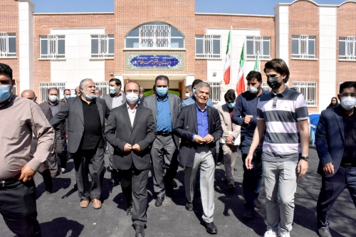 افتتاح مدرسه مهر عظام در شهرستان تاکستان 11