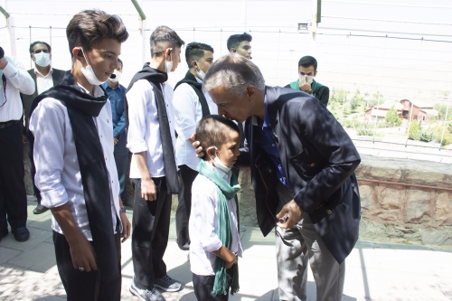 افتتاح مدرسه مهر عظام در شهرستان تاکستان 13