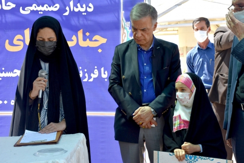 افتتاح مدرسه مهر عظام در شهرستان تاکستان 14