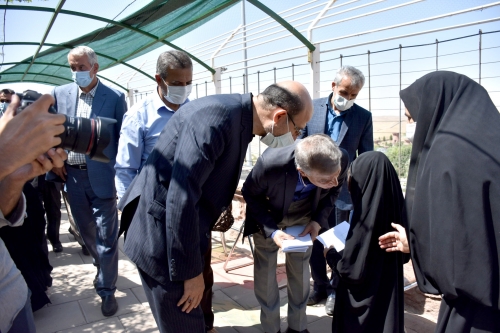 افتتاح مدرسه مهر عظام در شهرستان تاکستان 15