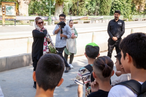 اردوی فرهنگی تفریحی رادیوعظام در کاخ گلستان و کاخ سعدآباد 48