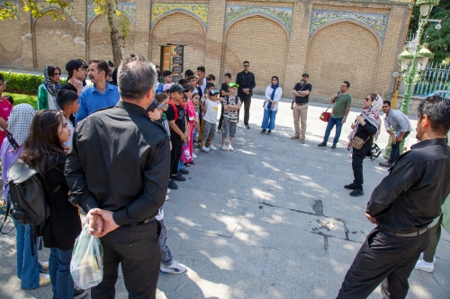 اردوی فرهنگی تفریحی رادیوعظام در کاخ گلستان و کاخ سعدآباد 54
