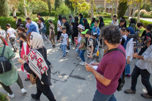 اردوی فرهنگی تفریحی رادیوعظام در کاخ گلستان و کاخ سعدآباد 56