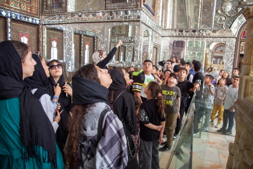 اردوی فرهنگی تفریحی رادیوعظام در کاخ گلستان و کاخ سعدآباد 58