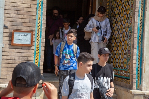 اردوی فرهنگی تفریحی رادیوعظام در کاخ گلستان و کاخ سعدآباد 76