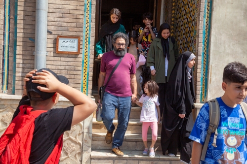 اردوی فرهنگی تفریحی رادیوعظام در کاخ گلستان و کاخ سعدآباد 78