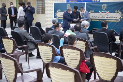 افتتاح مدرسه مهر عظام در استان خوزستان 8