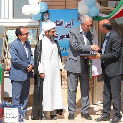 افتتاح مدرسه مهر عظام در نایین - مهر 1401