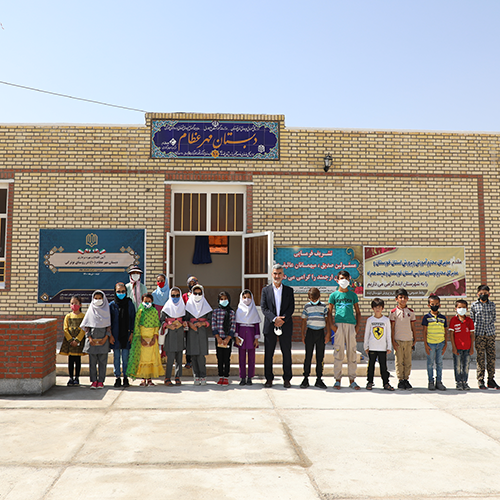افتتاح مدارس مهرعظام در استان خوزستان