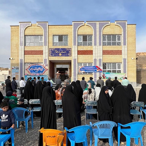 افتتاح مدرسه‌ی مهرعظام در استان خراسان رضوی