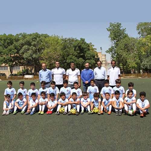 افتتاح مدرسه فوتبال شرکت تولیدی پیستون ایران