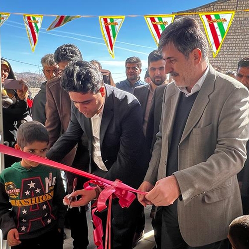 افتتاح مدرسه مهرعظام در استان مرکزی