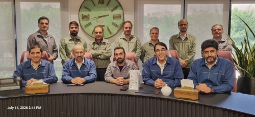 تقدیر از مدیر پروژه پارس نوا در شرکت مانا به پاس کسب رضایت مشتری
