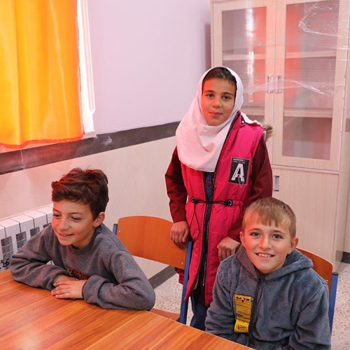 افتتاح مدرسه‌ی مهرعظام در آذربایجان شرقی
