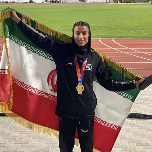 نایب قهرمانی هفت‌چشمه، عضو کانون مهرعظام ارومیه در رقابت‌های دو میدانی آسیا