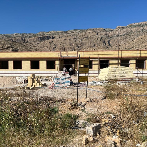 بازدید از روند ساخت مدارس مهر عظام در استان کهگیلویه و بویراحمد