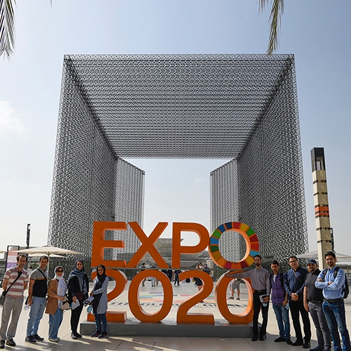 بازدید نفرات برتر پروژه Next از نمایشگاه Expo2020 