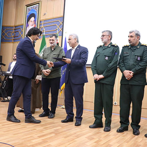 انتخاب مدیریت محترم عامل جناب آقای مهندس پوررضا به‌ عنوان کارفرمای سلامت محور در سطح استانی در سال 1402
