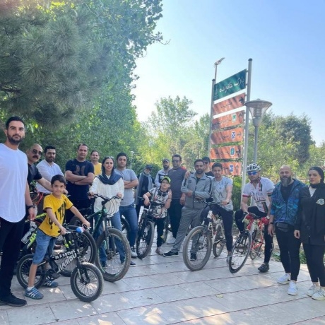 دوچرخه سواری کارکنان شرکت استام صنعت به مناسبت روز جهانی دوچرخه سواری