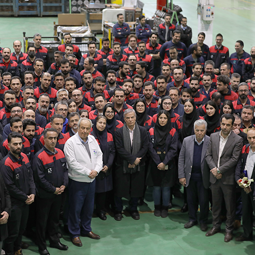 بازدید عباس ایروانی از کارخانه پایاکلاچ